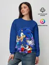 Женский свитшот / Sonic