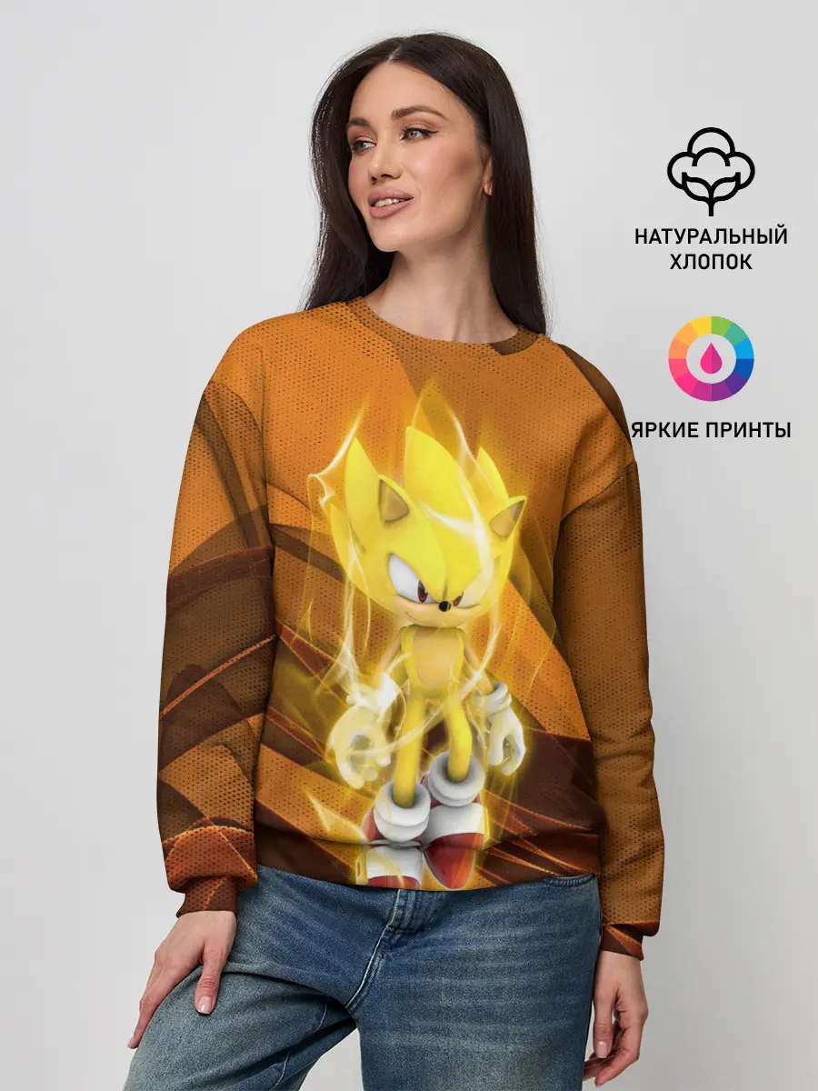 Женский свитшот / Sonic