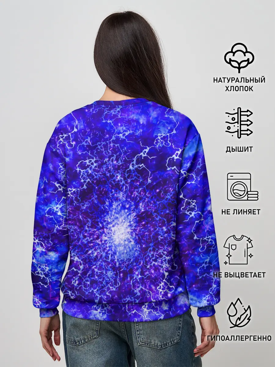 Женский свитшот / Sonic | Молнии