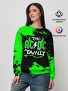 Женский свитшот / The AC/DC famely