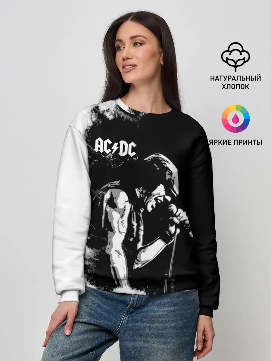 Женский свитшот / AC/DC