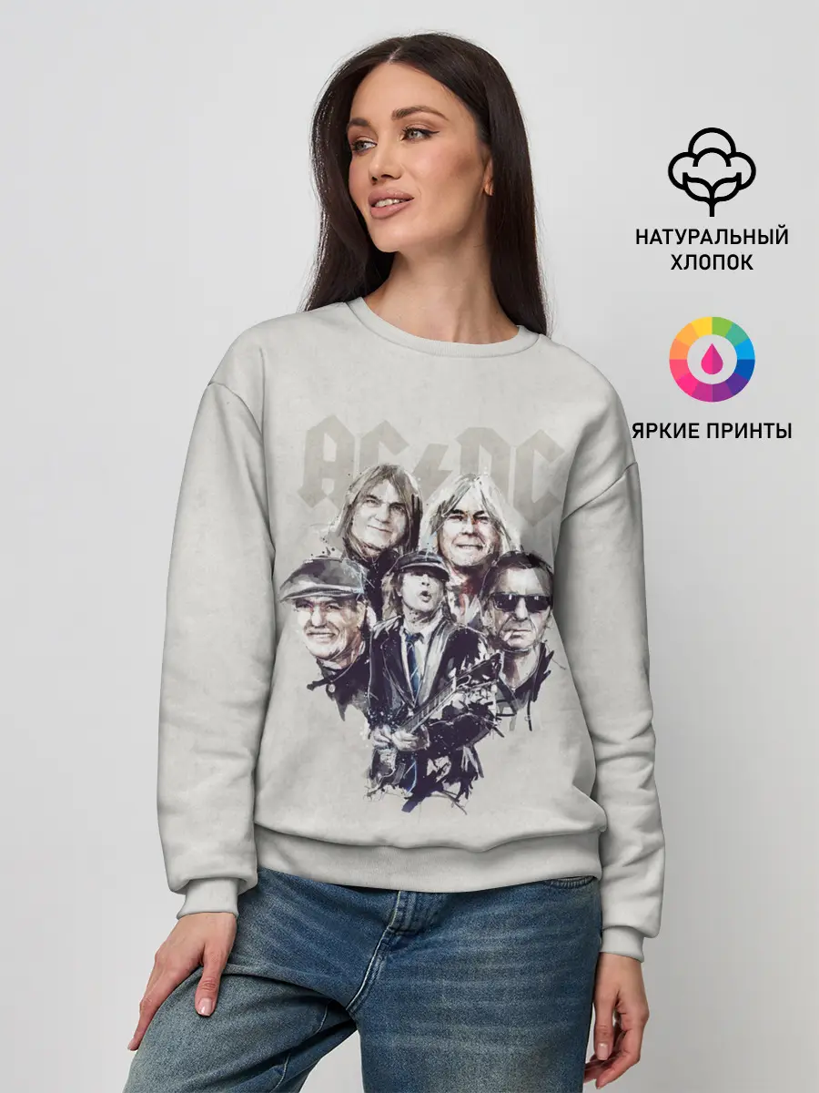 Женский свитшот / AC/DC