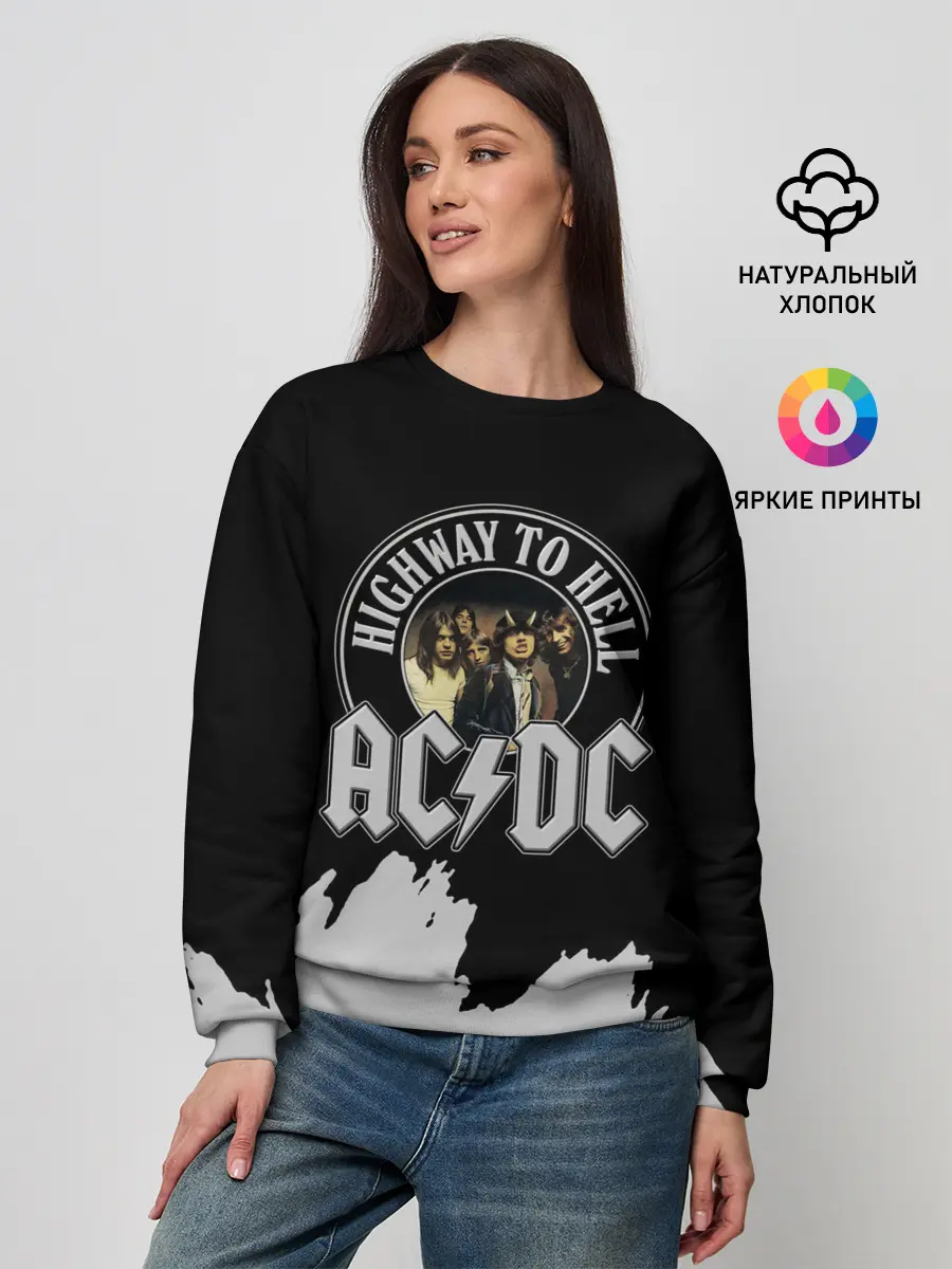Женский свитшот / AC/DC