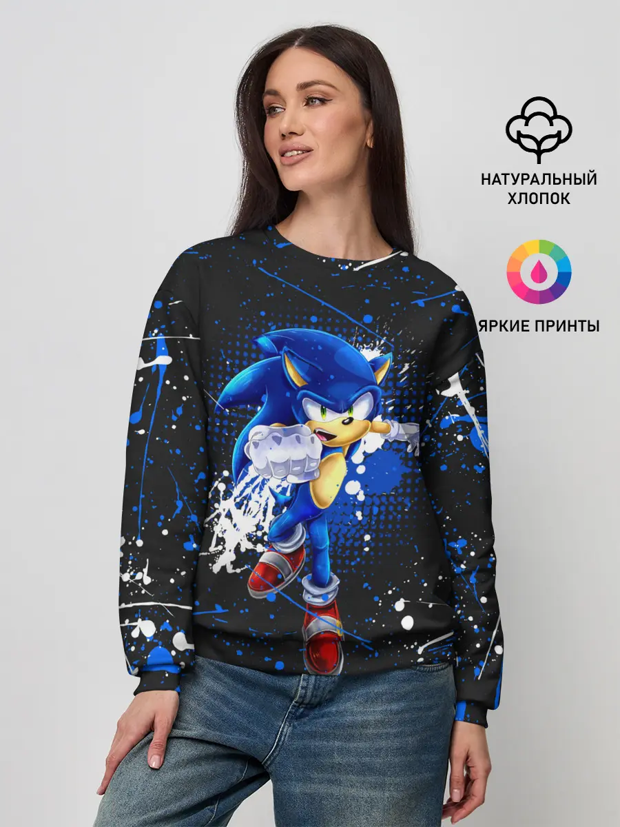 Женский свитшот / SONIC