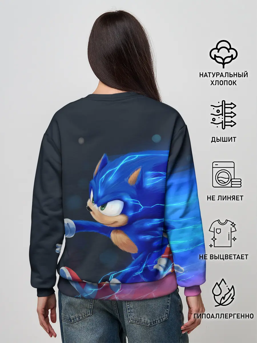 Женский свитшот / SONIC