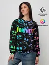 Женский свитшот / Fortnite & Marshmello