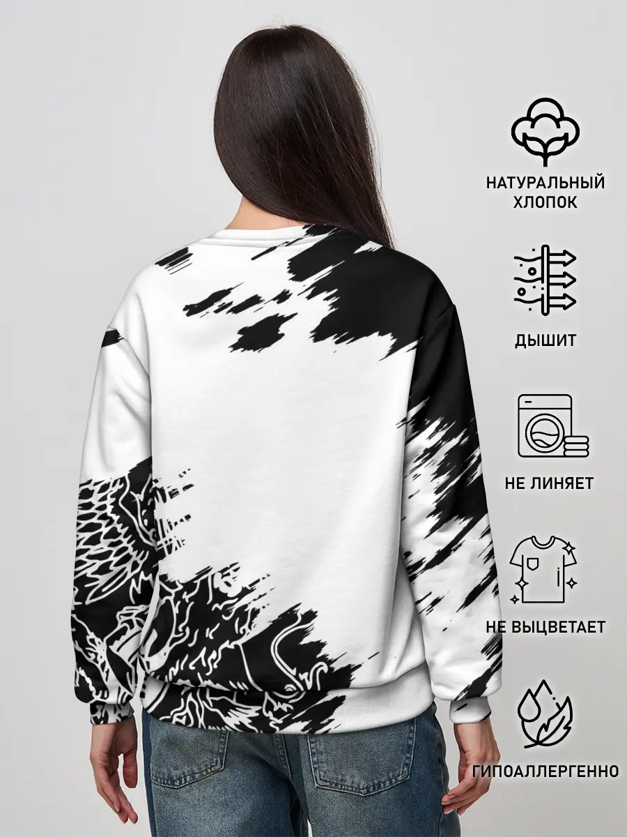 Женский свитшот / Автограф Фредди Меркьюри