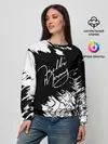 Женский свитшот / Автограф Фредди Меркьюри