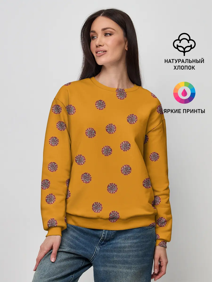 Женский свитшот / CoronaVirus
