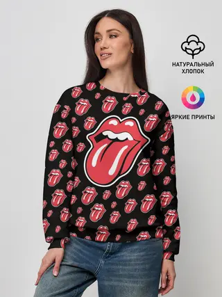 Женский свитшот / rolling stones