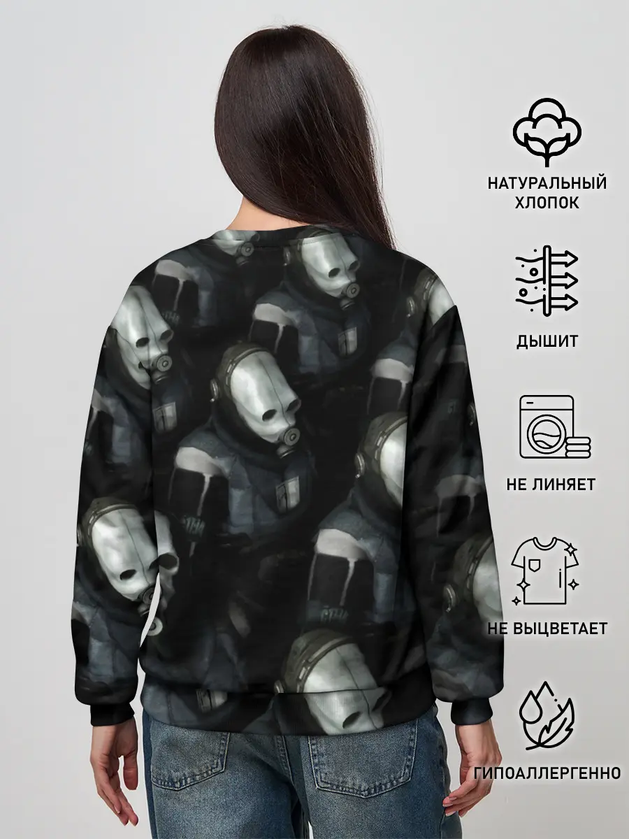 Женский свитшот / Гражданская оборона