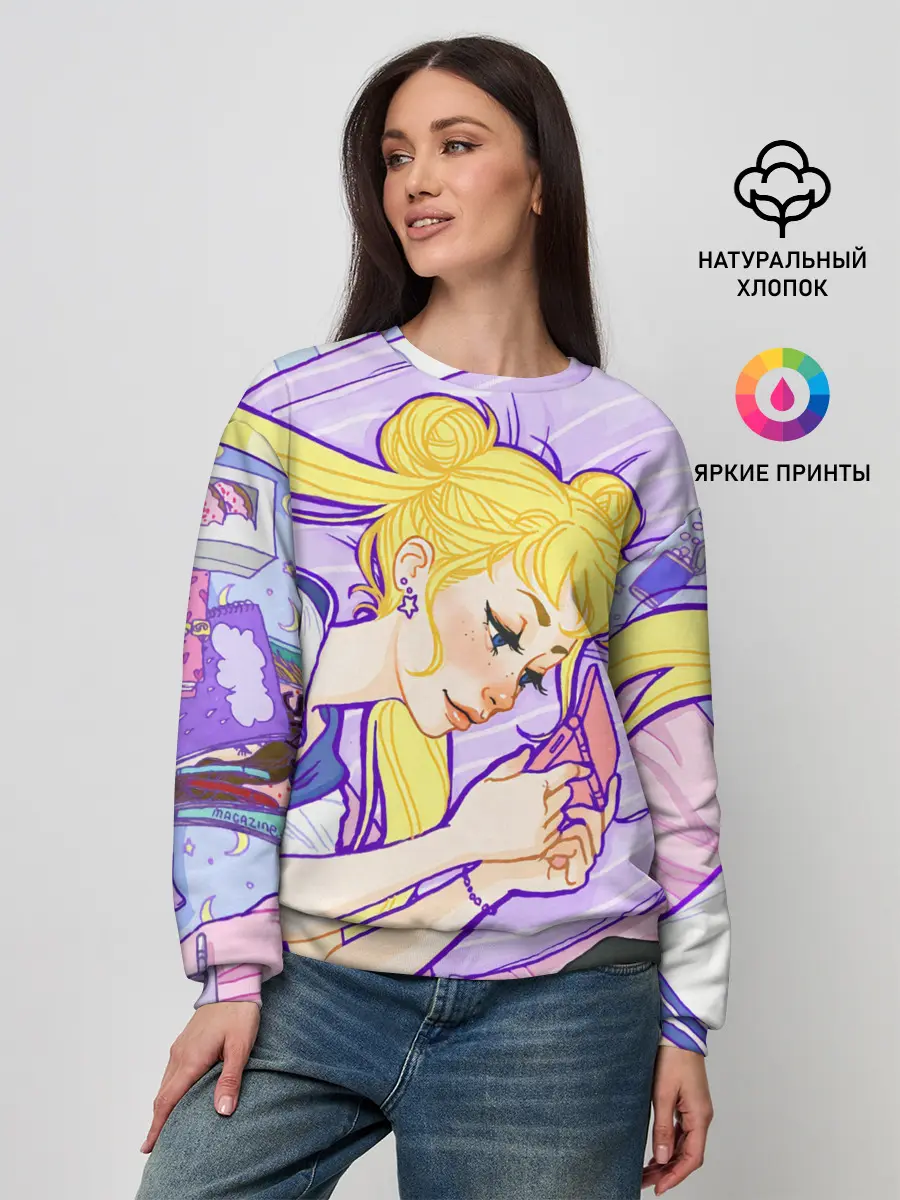 Женский свитшот / СЕЙЛОР МУН