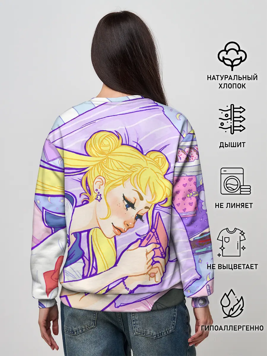 Женский свитшот / СЕЙЛОР МУН