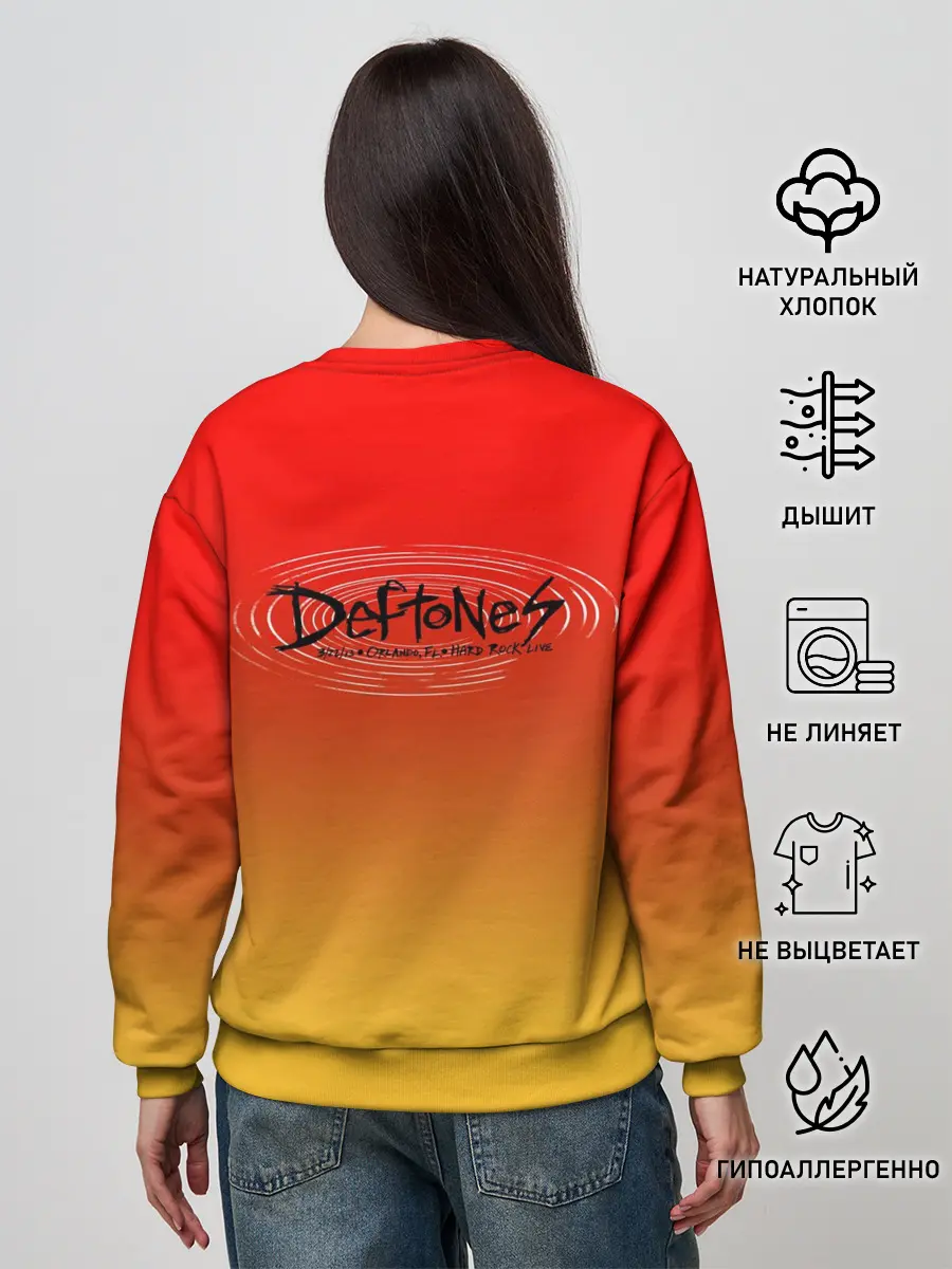 Женский свитшот / Deftones Poster