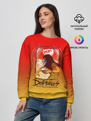 Женский свитшот / Deftones Poster