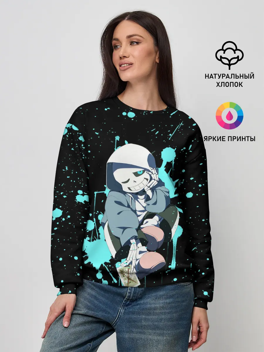 Женский свитшот / UNDERTALE