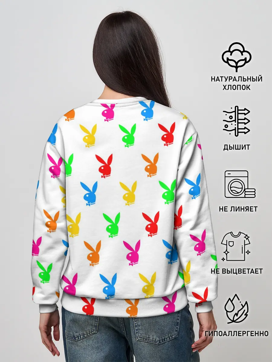 Женский свитшот / PLAYBOY | ПЛЕЙБОЙ