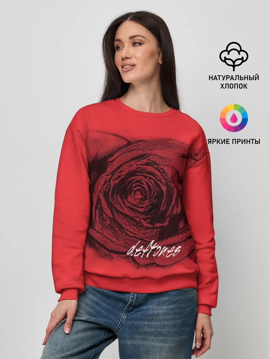 Женский свитшот / Deftones