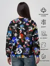 Женский свитшот / Sonic паттерн