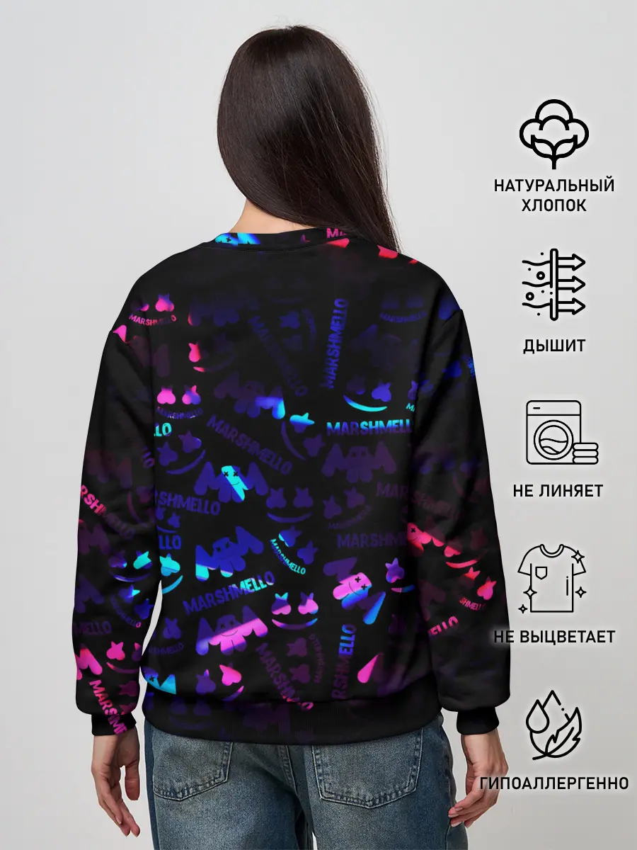 Женский свитшот / MARSMELLO NEON