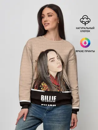 Женский свитшот / Billie Eilish