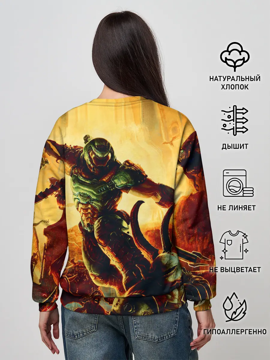 Женский свитшот / Doom Eternal