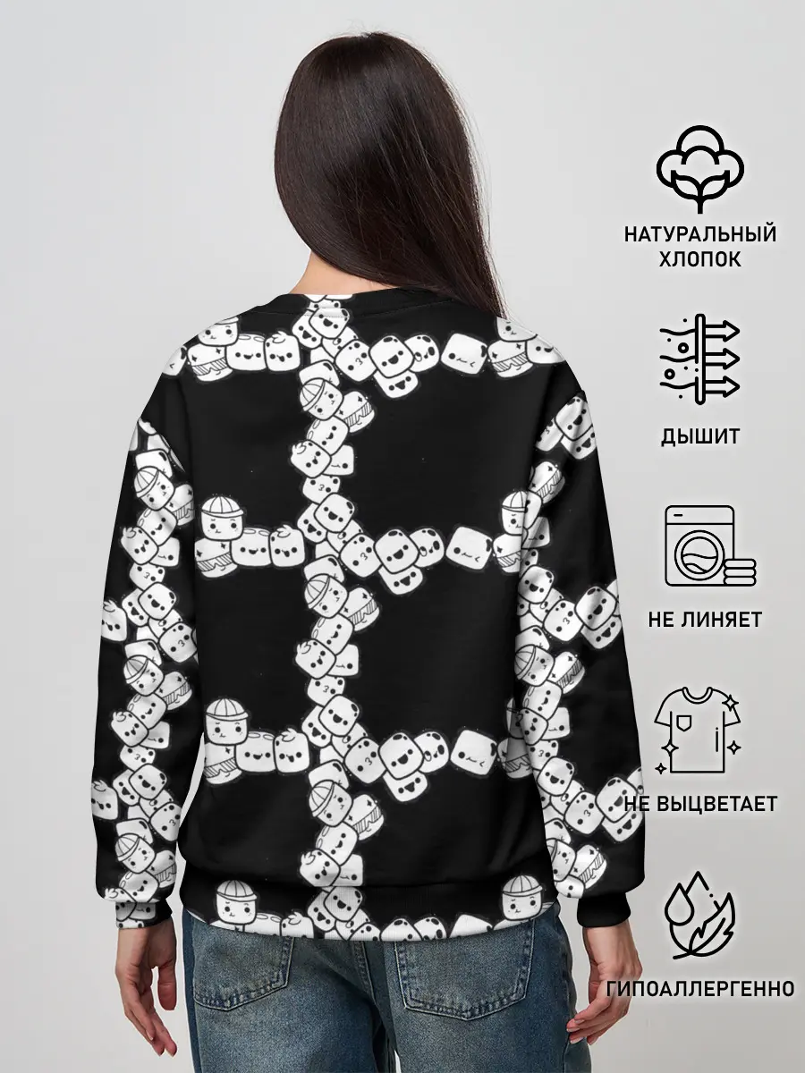 Женский свитшот / Зефирки