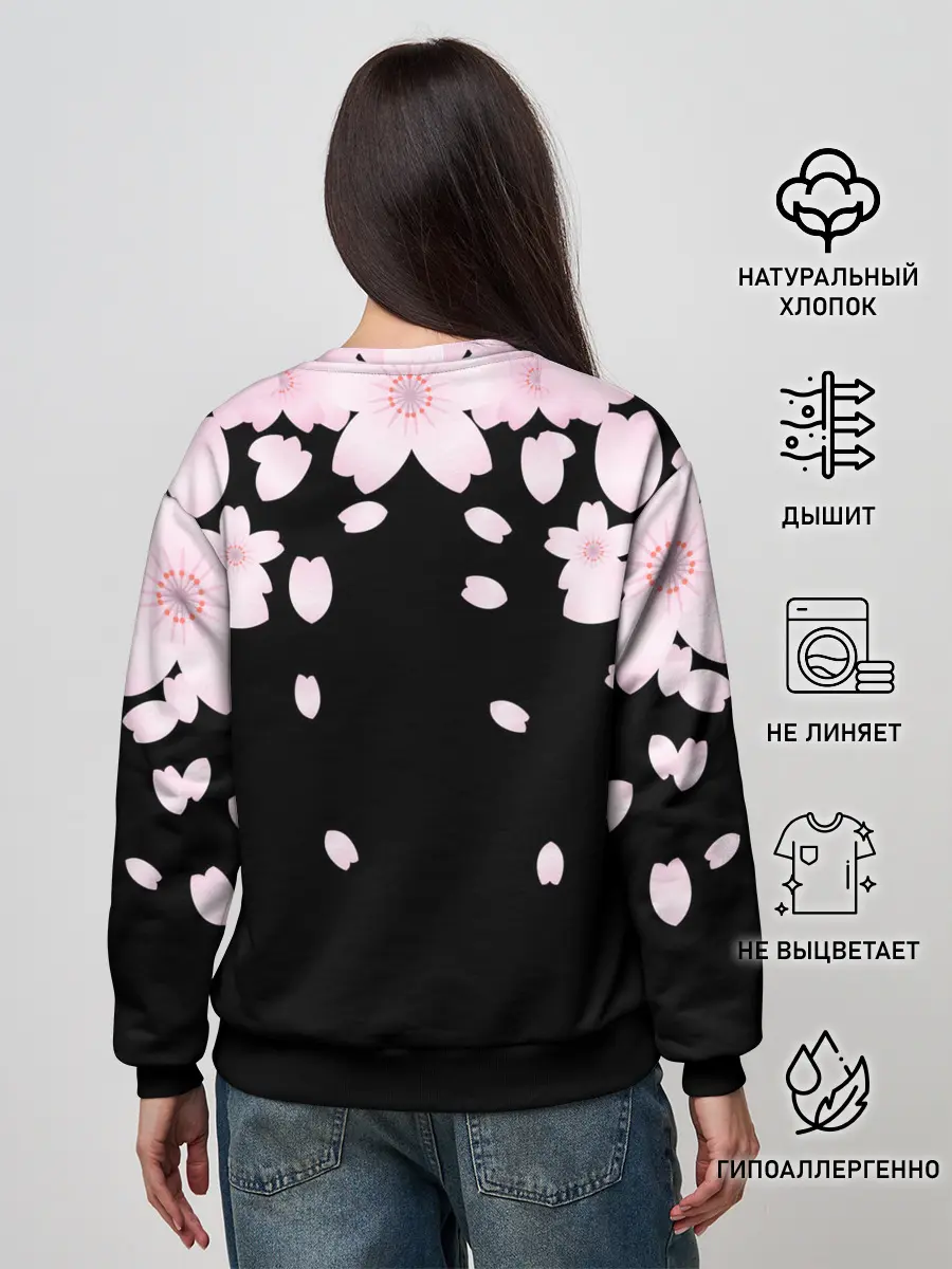 Женский свитшот / САКУРА | SAKURA