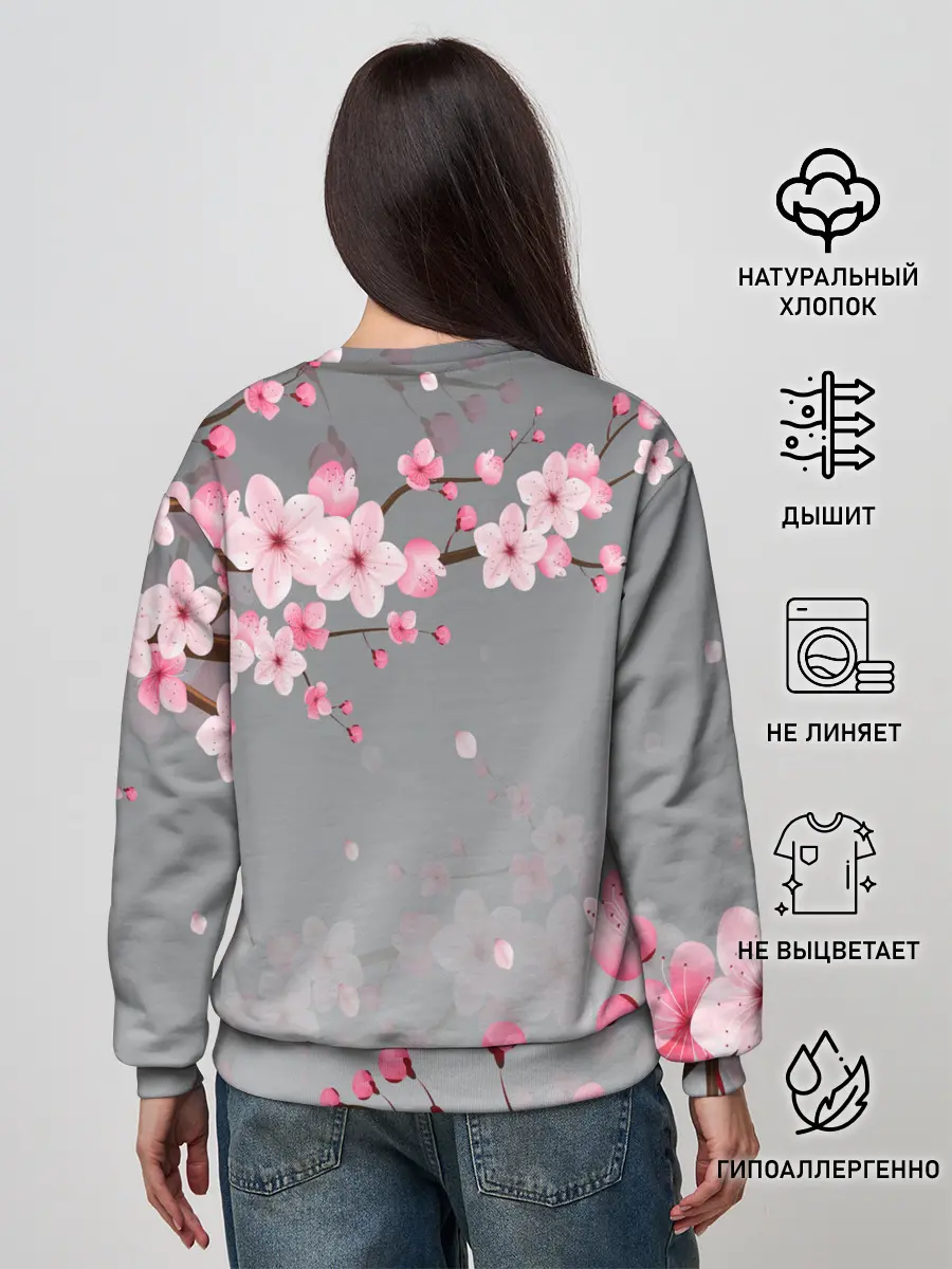 Женский свитшот / САКУРА | SAKURA