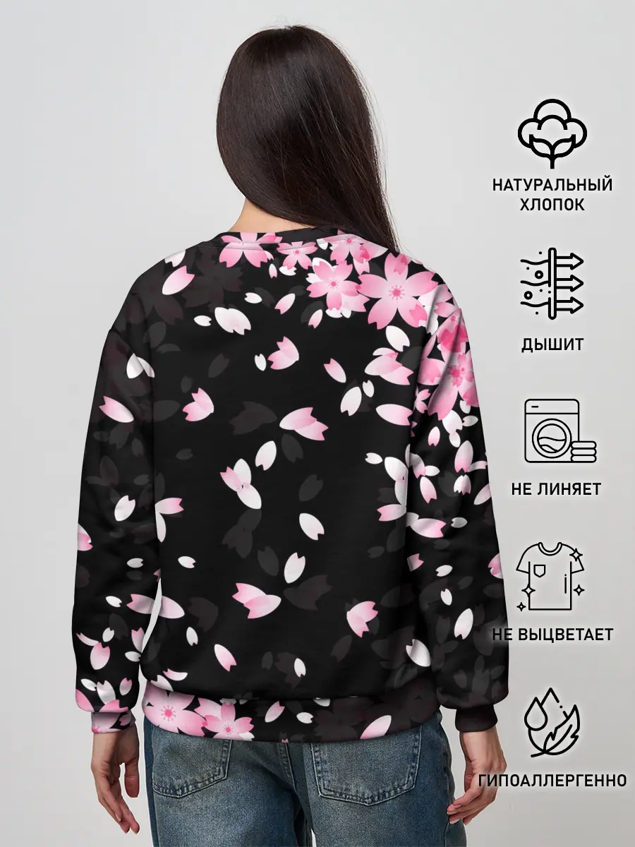 Женский свитшот / САКУРА | SAKURA