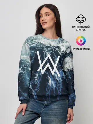 Женский свитшот / Alan Walker
