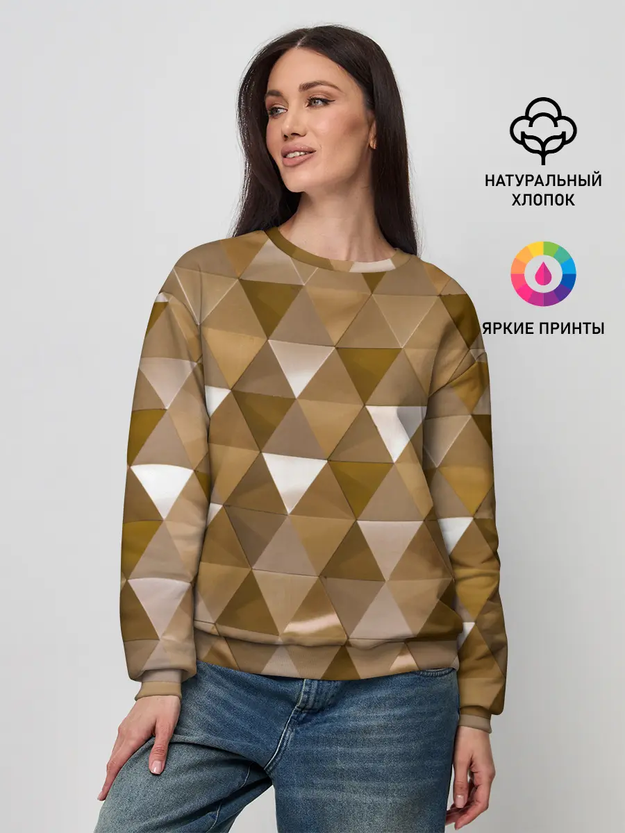 Женский свитшот / Кристализация