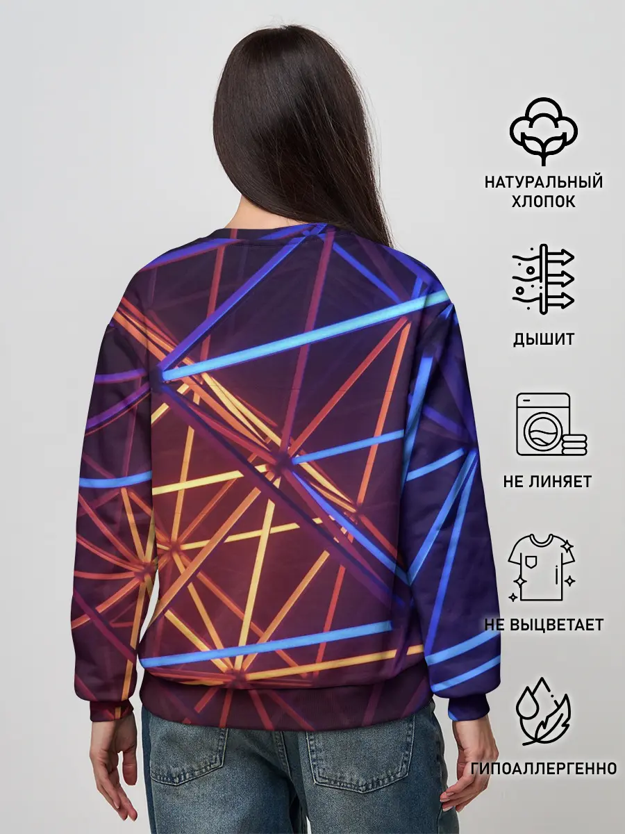 Женский свитшот / Линии