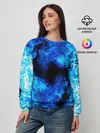 Женский свитшот / СИНИЙ ОГОНЬ | BLUE FIRE