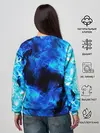 Женский свитшот / СИНИЙ ОГОНЬ | BLUE FIRE