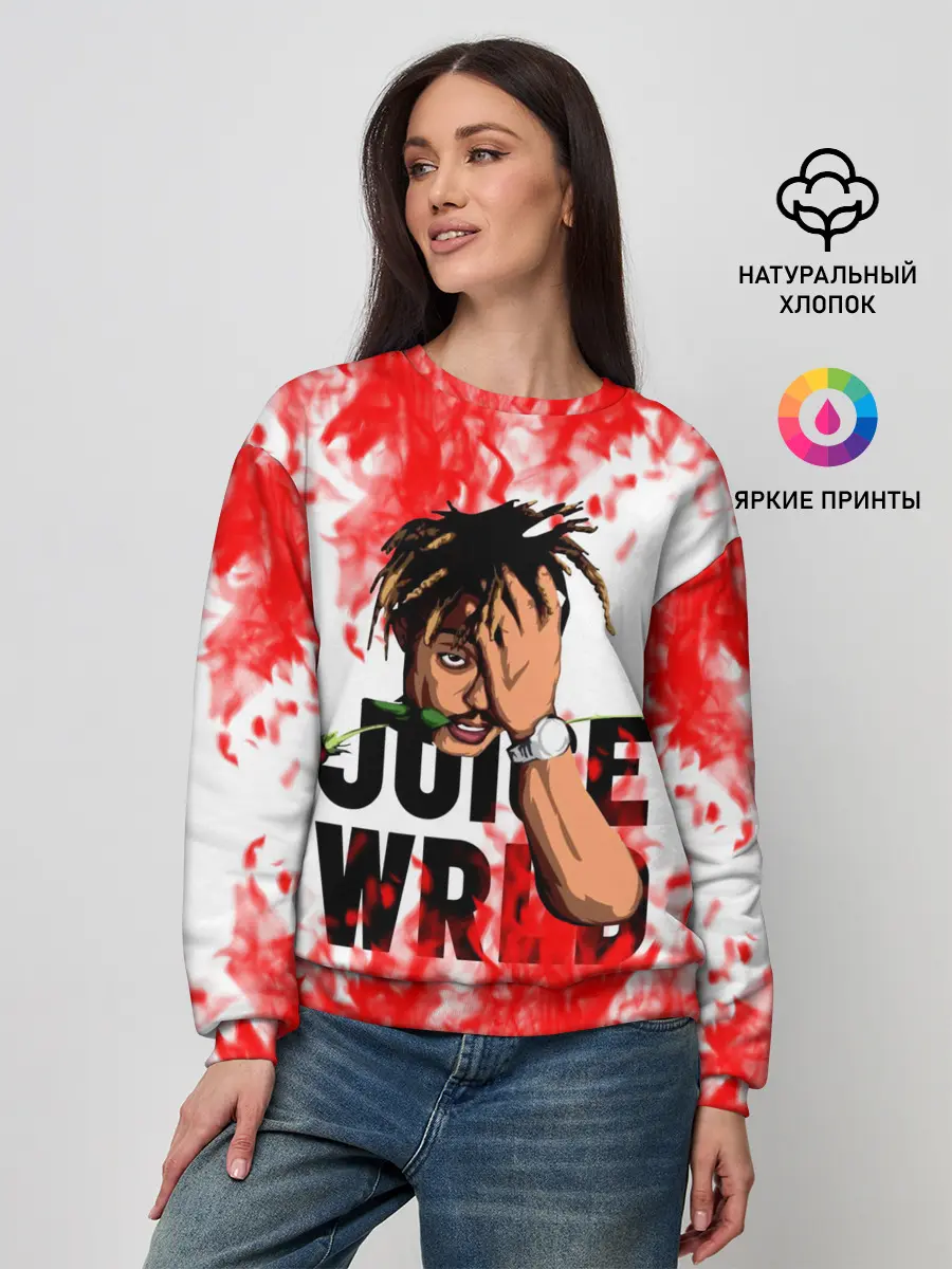 Женский свитшот / Juice WRLD.