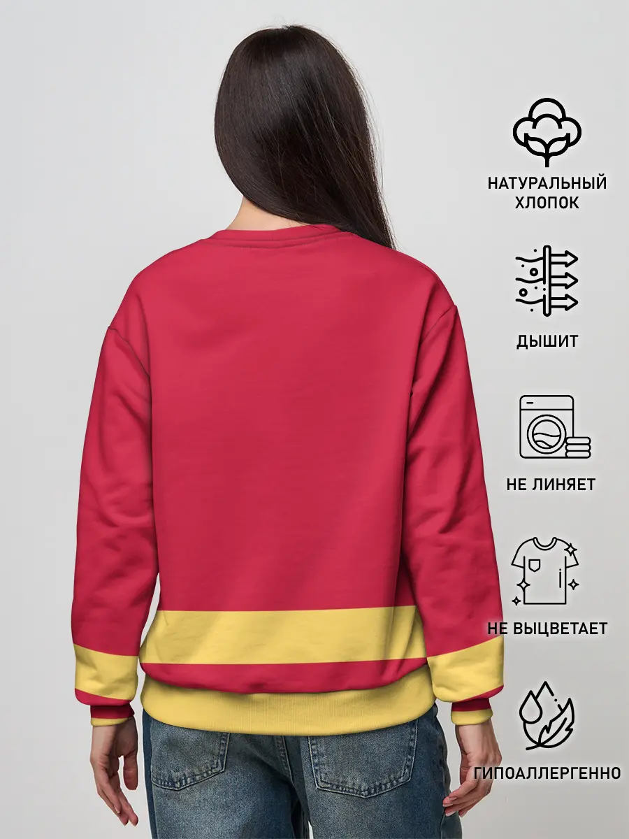 Женский свитшот / Калгари Флэймз