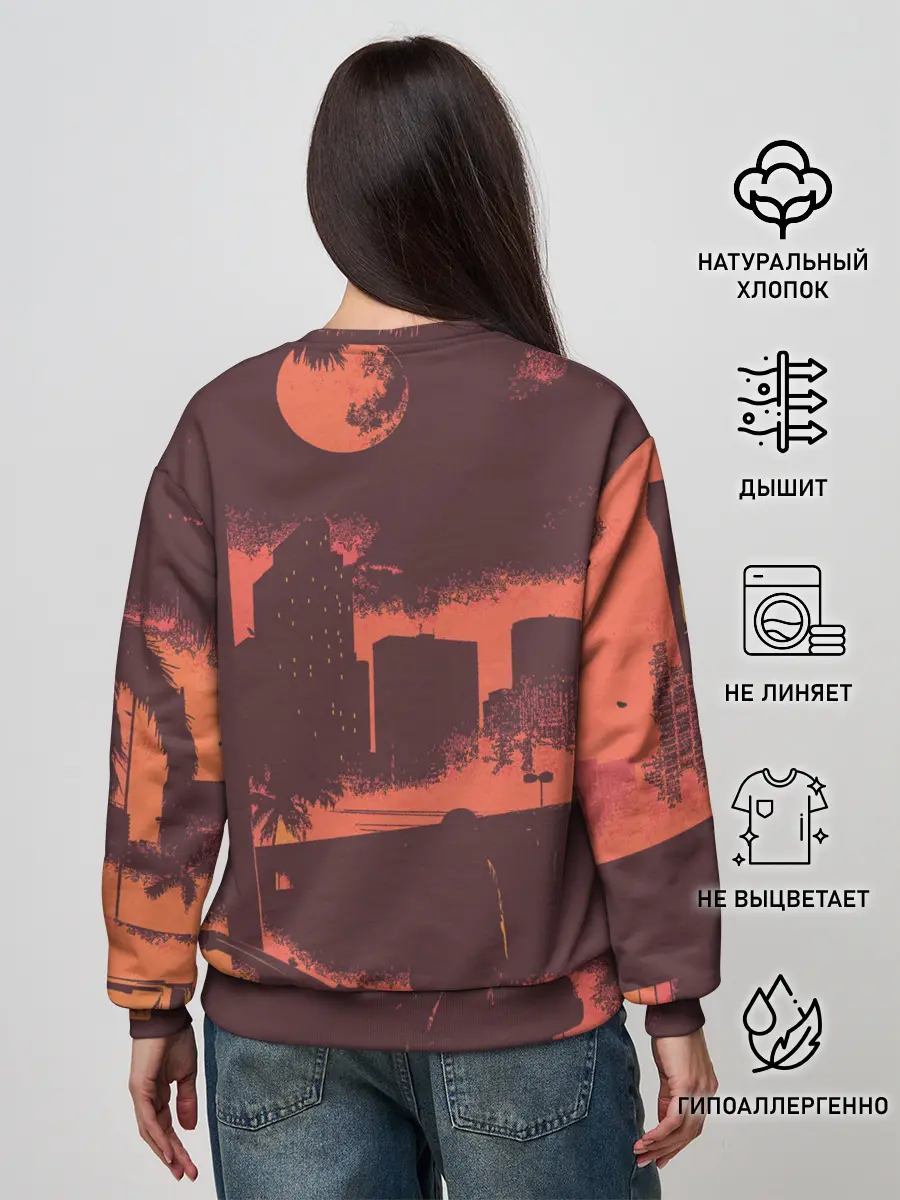 Женский свитшот / Hotline miami