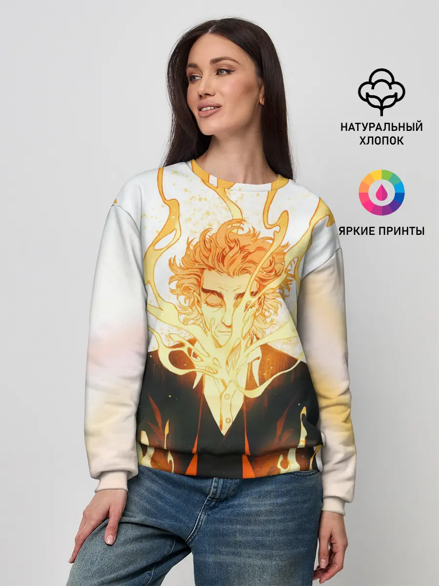 Женский свитшот / РЕГЕНЕРАЦИЯ КАЛАЛЬДИ