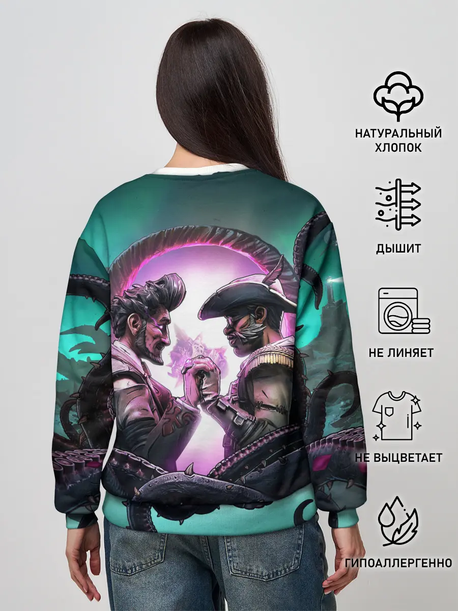 Женский свитшот / borderlands 3