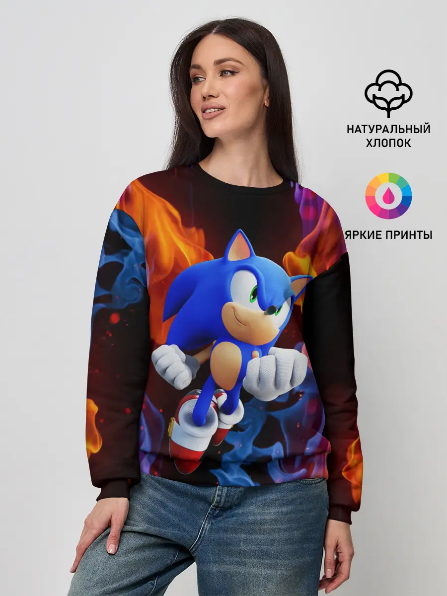 Женский свитшот / SONIC