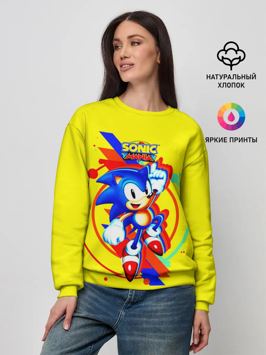 Женский свитшот / SONIC