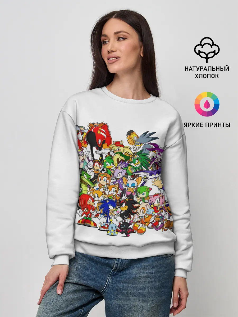 Женский свитшот / SONIC
