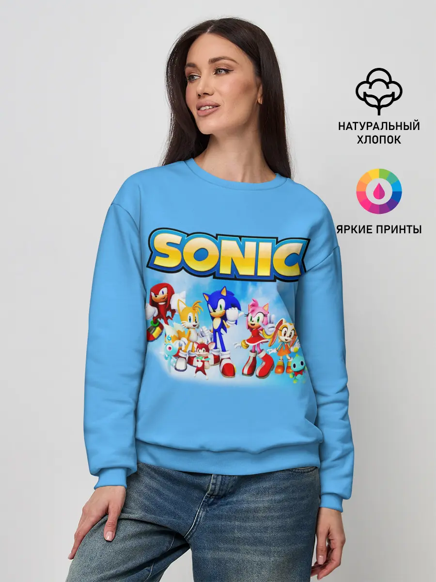 Женский свитшот / SONIC