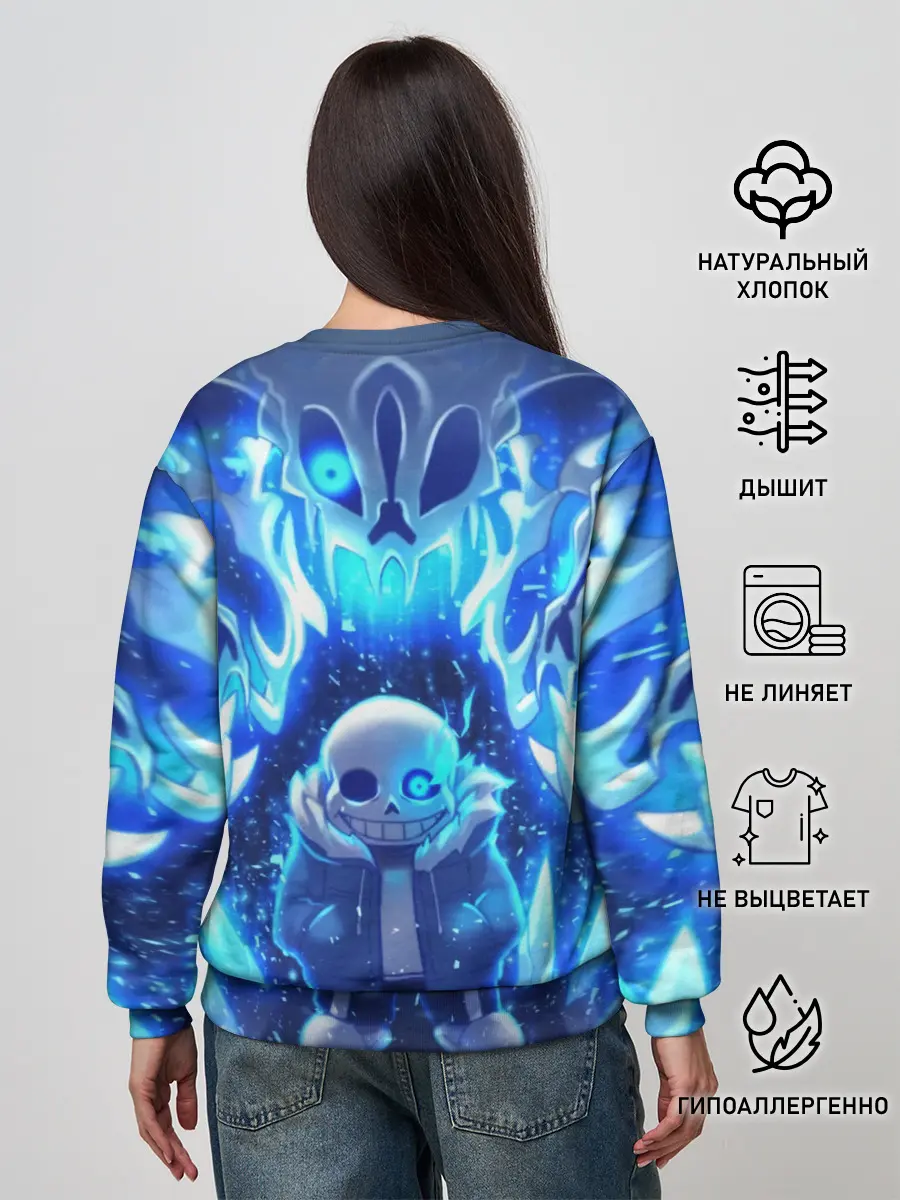 Женский свитшот / UNDERTALE | АНДЕРТЕЙЛ