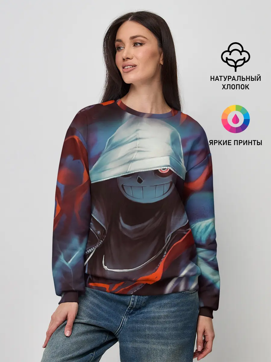 Женский свитшот / UNDERTALE | АНДЕРТЕЙЛ