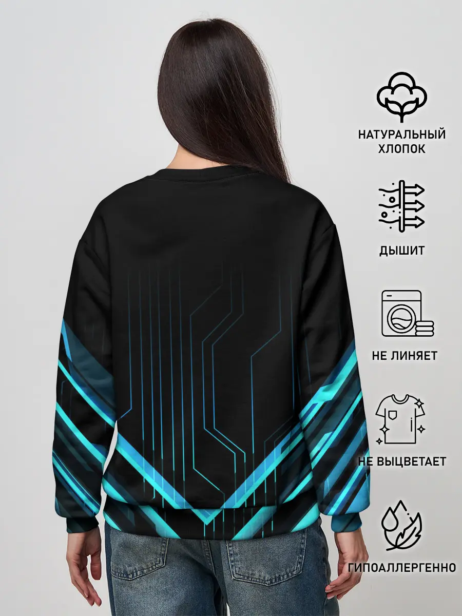 Женский свитшот / Cyberpunk 2077