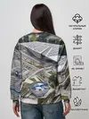 Женский свитшот / BMW city