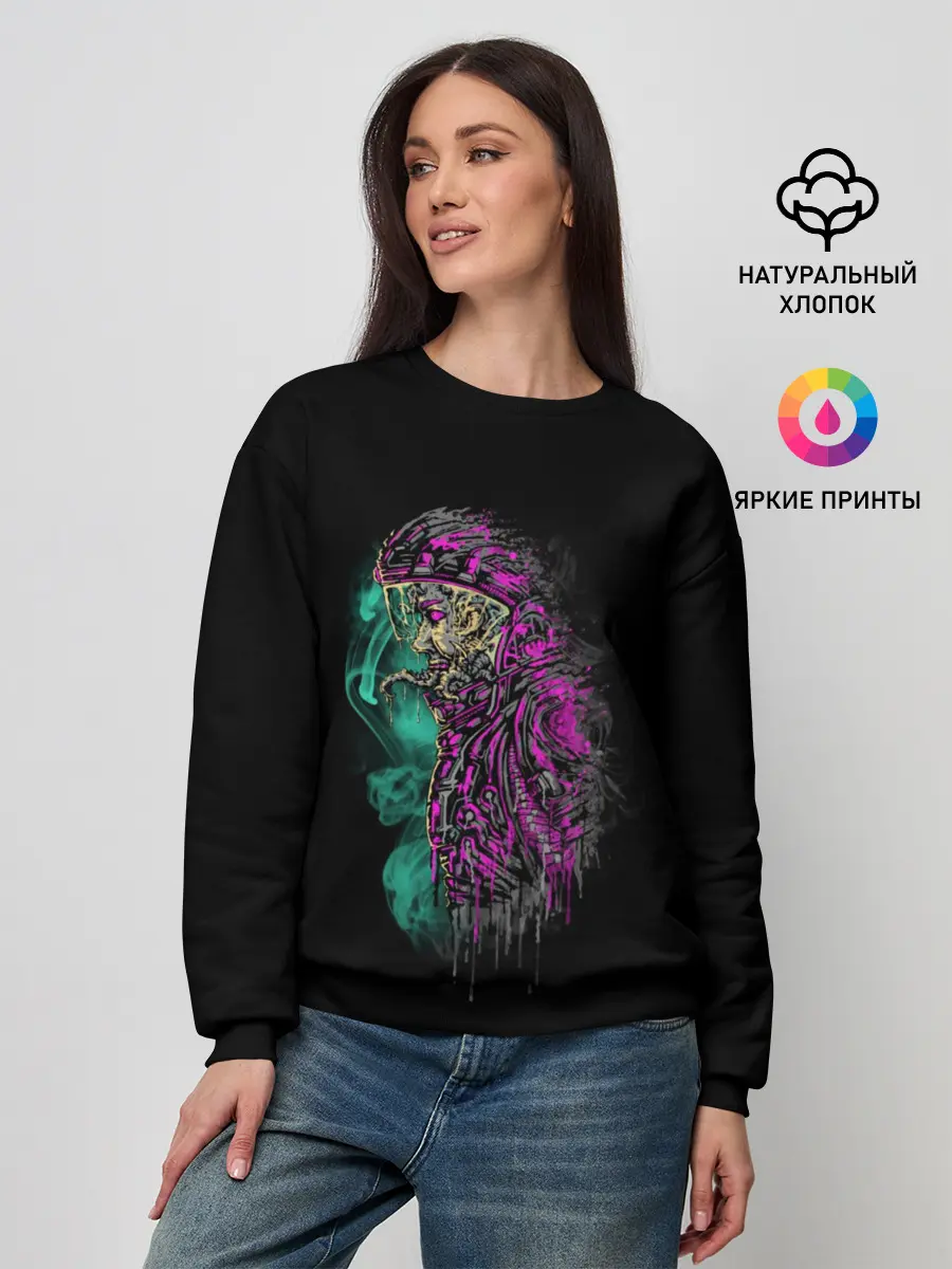 Женский свитшот / Зараженный Астронавт