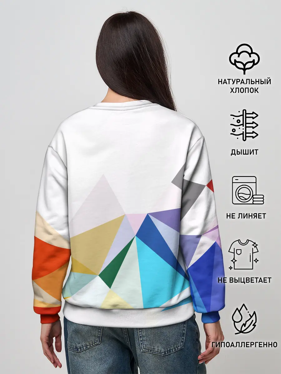 Женский свитшот / GEOMETRY